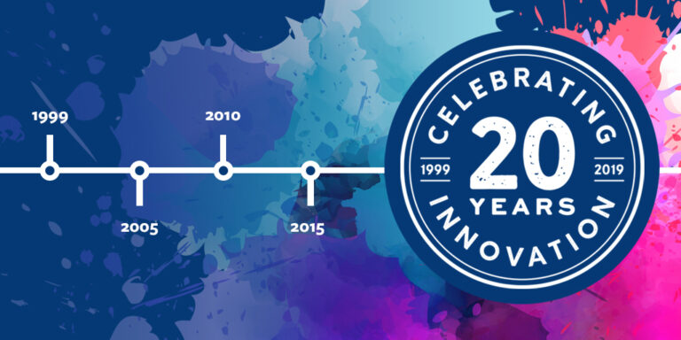 Celebrating 20 Years of Innovation 1999-2019