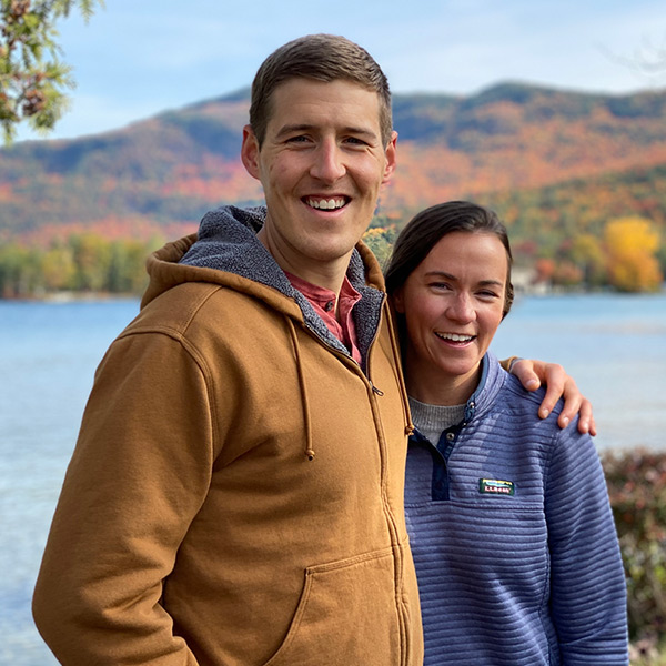 Brett and Partner in Autumn Foliage