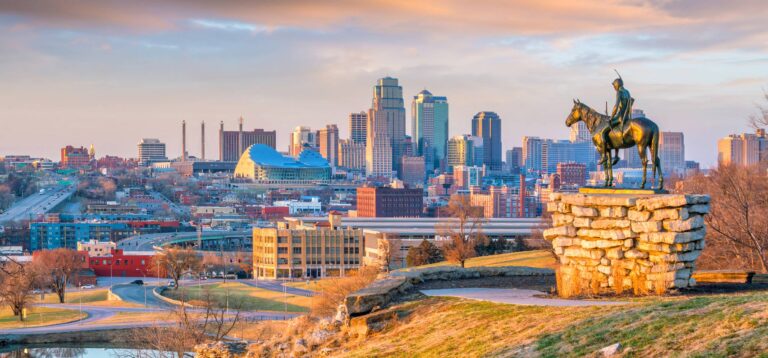 St Louis Missouri city view