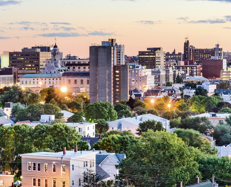 Portland, Maine skyline